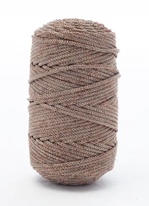 ✨  Outdoor Wonder Braided Cord - 2 mm - Latte & Copper