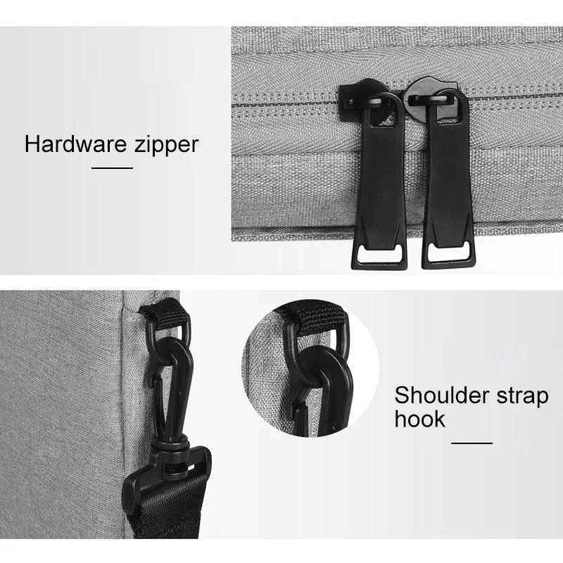 13.3 Inch Hidden Portable Strap One-shoulder Handbag - Waterproof Oxford Cloth