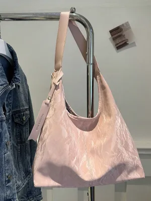 14945 1c-02-13 Bolsa de tote de gran capacidad de unicolor y versátil