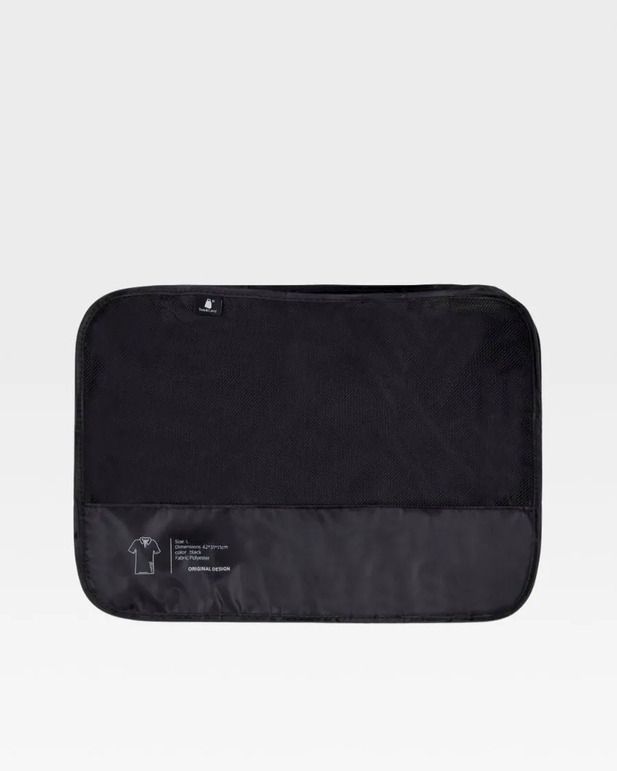 8 Piece Travel Packing Cubes in Black