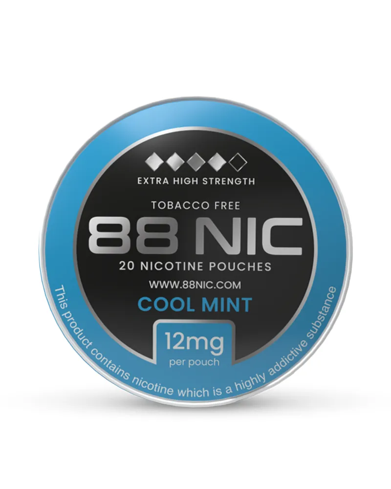 88 Nic Cool Mint Nicotine Pouches