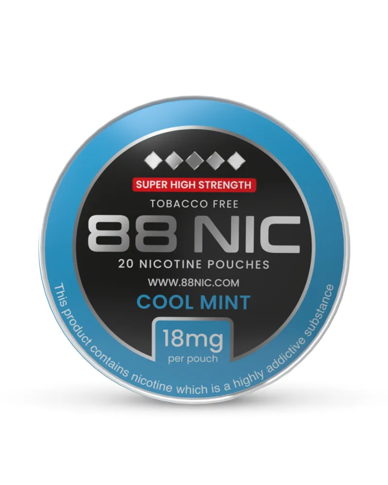 88 Nic Cool Mint Nicotine Pouches