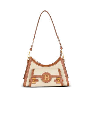 B-Buzz Hobo Bag In Leather And Canvas