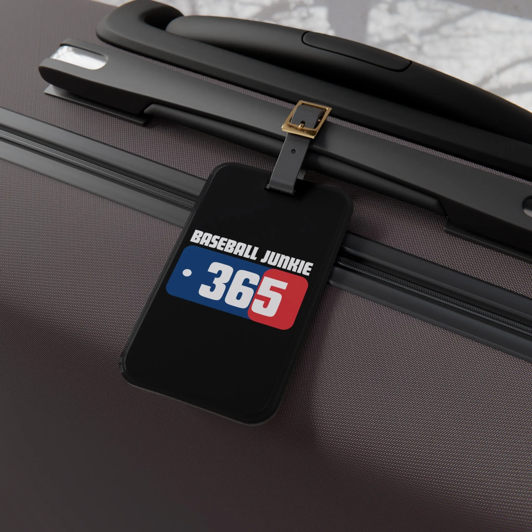 BASEBALL JUNKIE 365 - Luggage Tag
