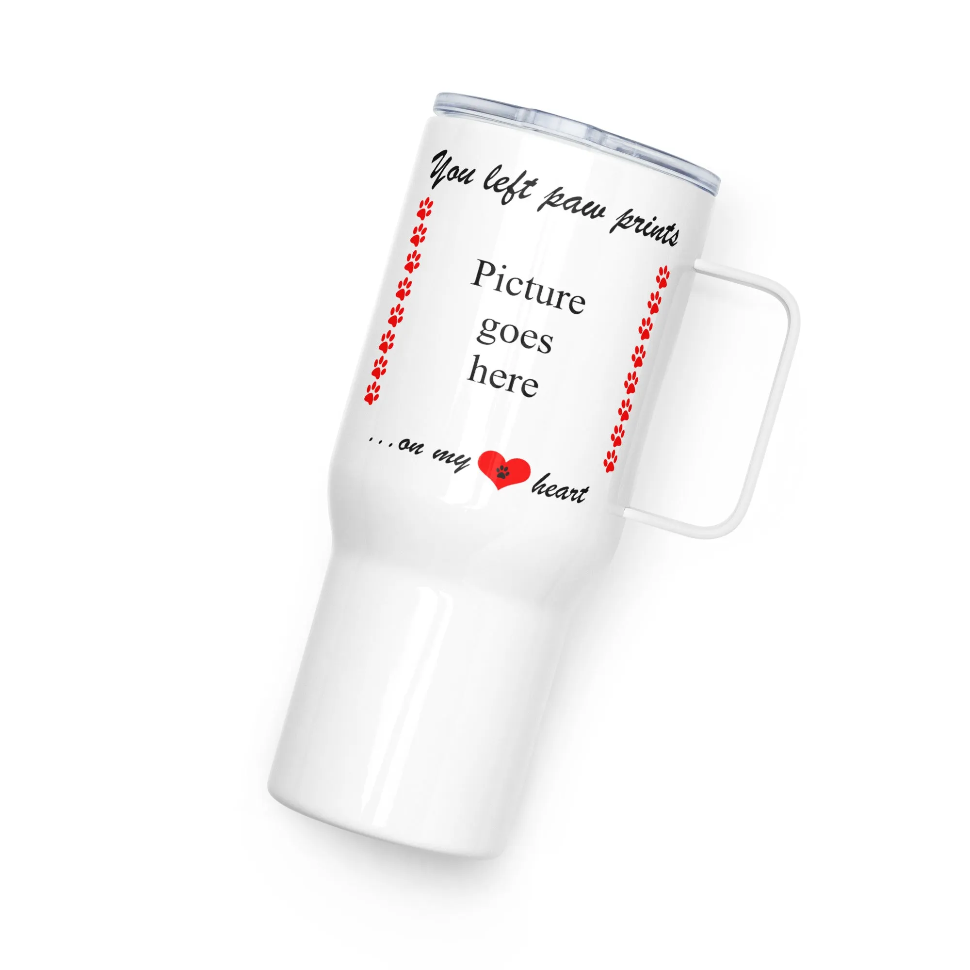 Customizable Pet Remembrance Travel Mug