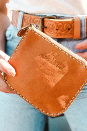 HEIDI POUCH VINTAGE TAN