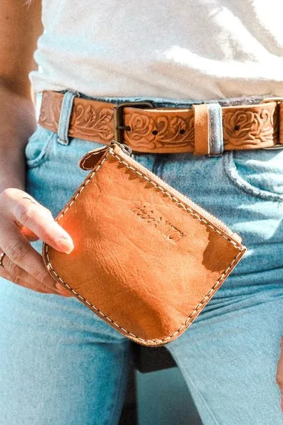 HEIDI POUCH VINTAGE TAN
