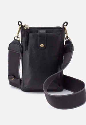 Hobo - Cass Crossbody Phone Case Black Leather