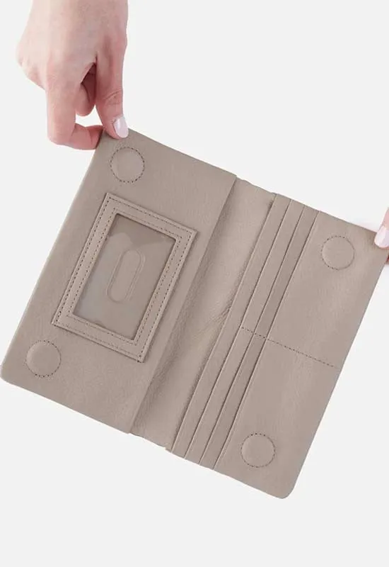 Hobo - Lumen Continental Wallet Taupe Leather