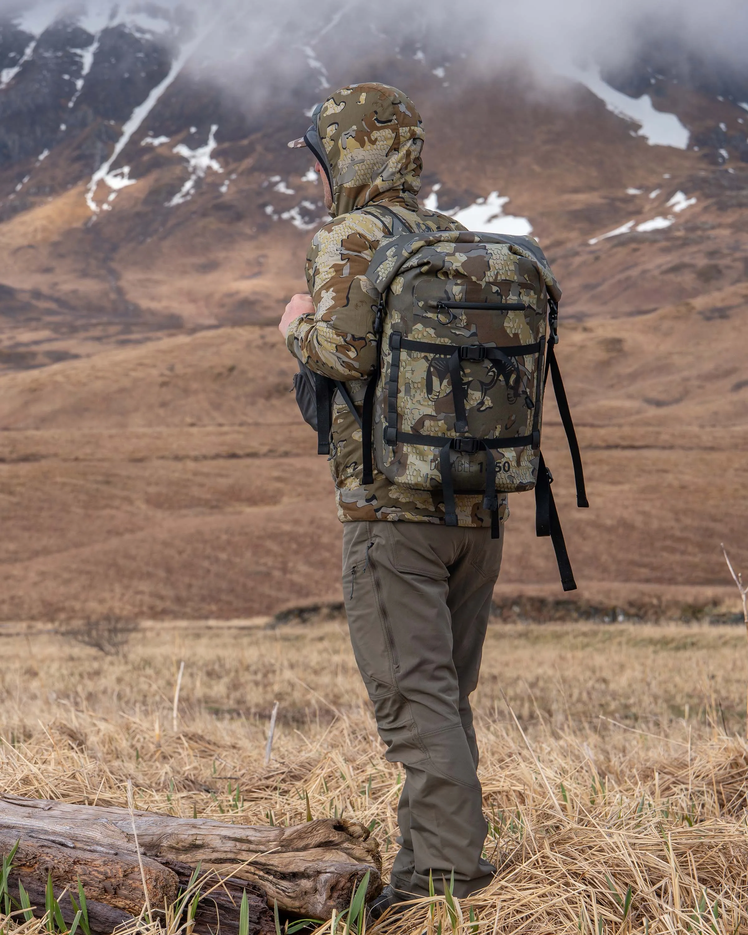 Karluk 1850 Roll Top Dry Backpack Set | Verde/Stone