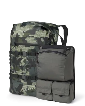 Karluk 1850 Roll Top Dry Backpack Set | Verde/Stone