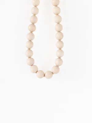 LONG KEYHOLDER - SMALL PERLEN - NATURAL