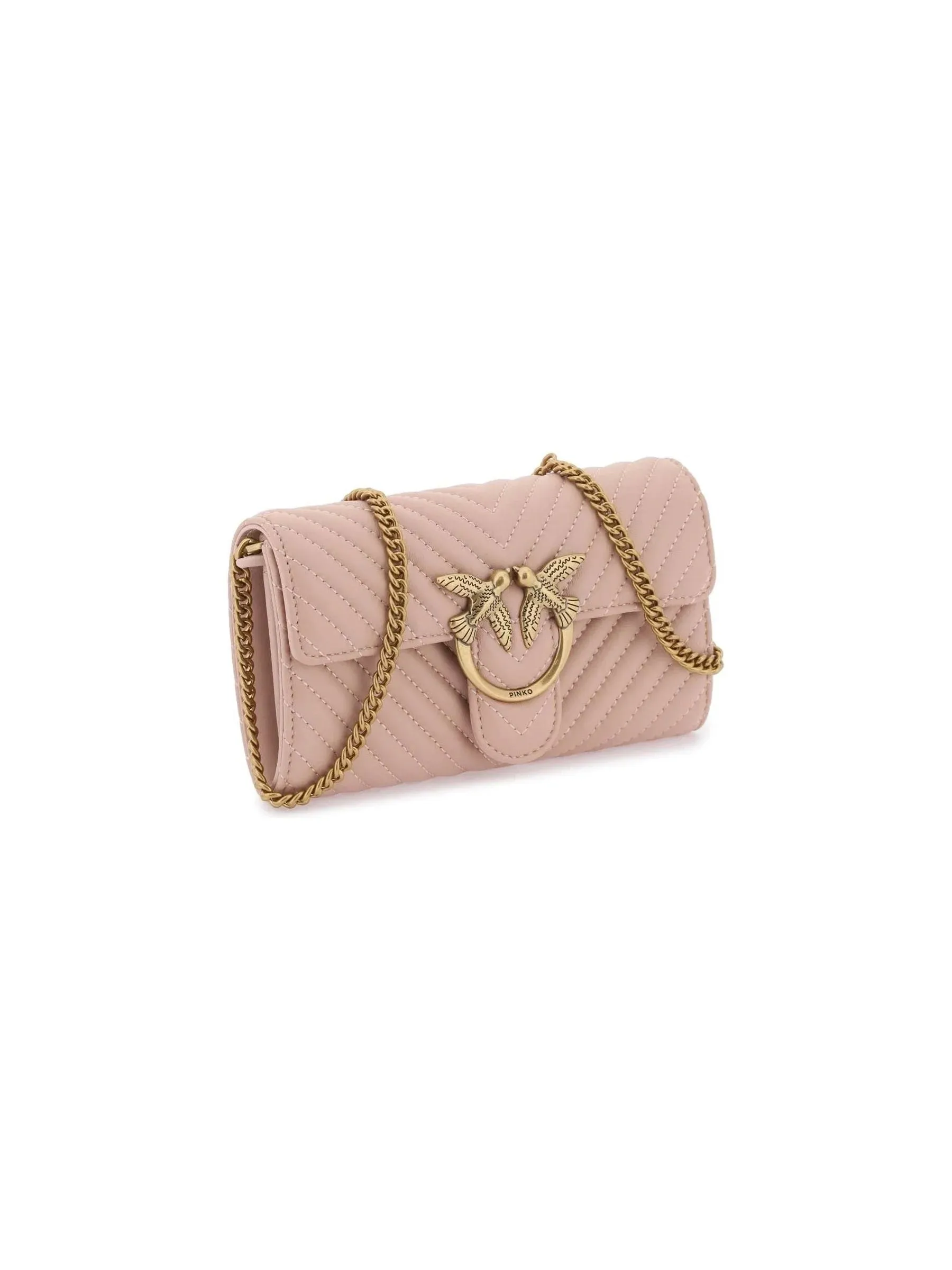 Love Bag Chevron Leather Crossbody