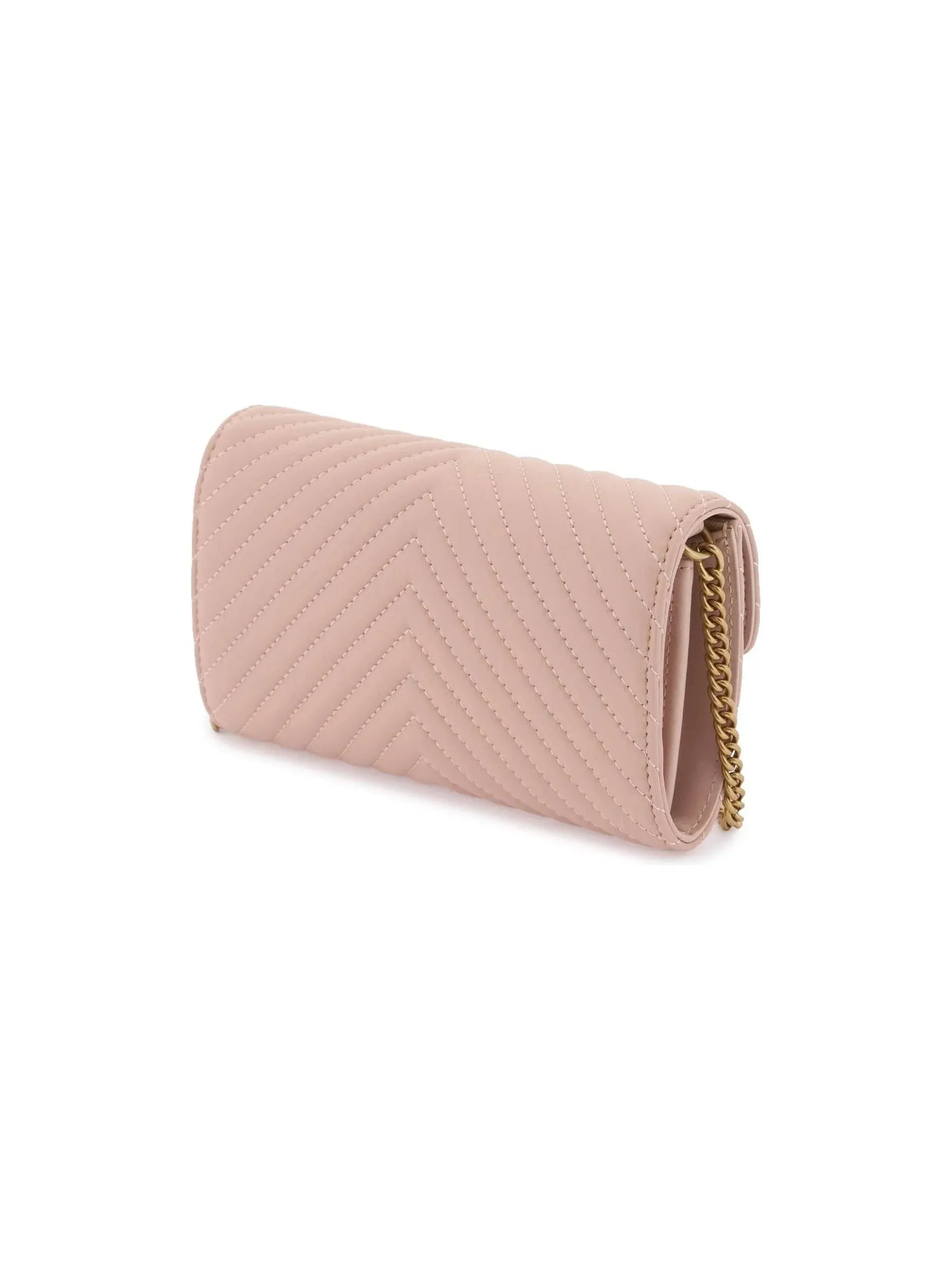 Love Bag Chevron Leather Crossbody