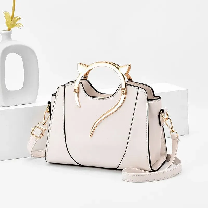 Luxury Cat Ears Shoulder Bag