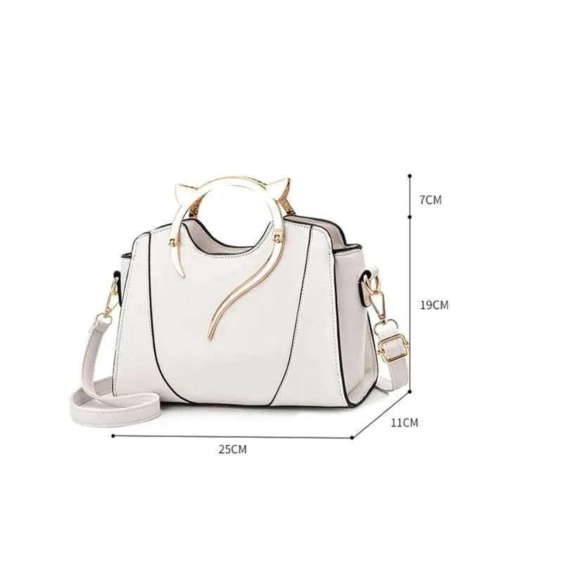 Luxury Cat Ears Shoulder Bag