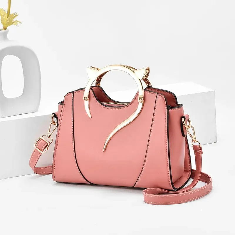 Luxury Cat Ears Shoulder Bag