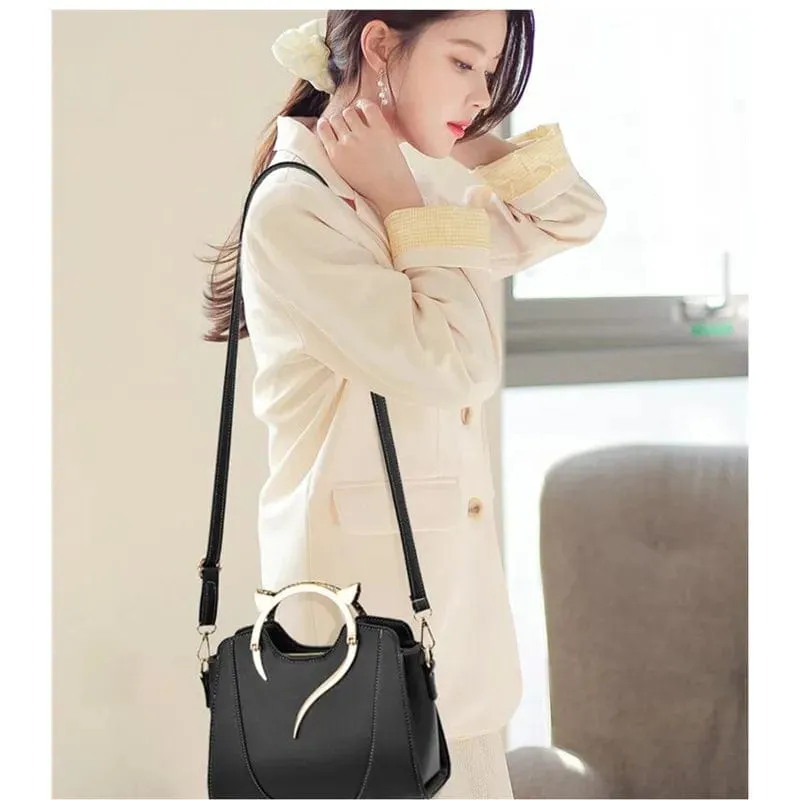 Luxury Cat Ears Shoulder Bag