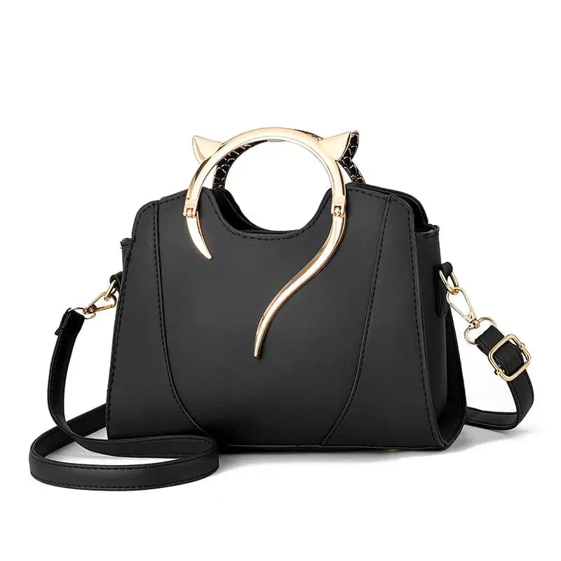 Luxury Cat Ears Shoulder Bag