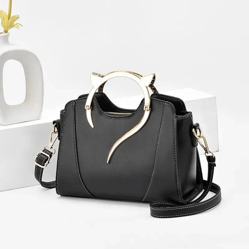 Luxury Cat Ears Shoulder Bag