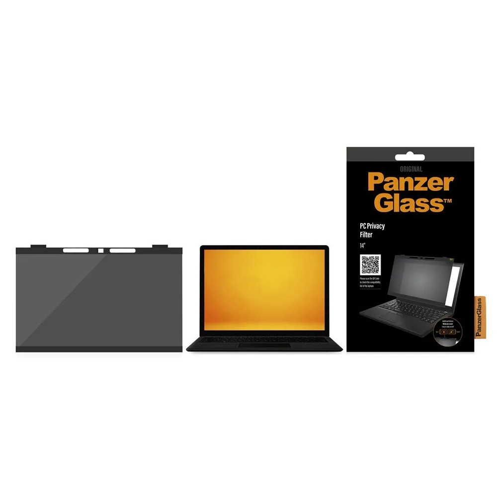 PANZERGLASS Dual Privacy Screen Protector for 14" PC