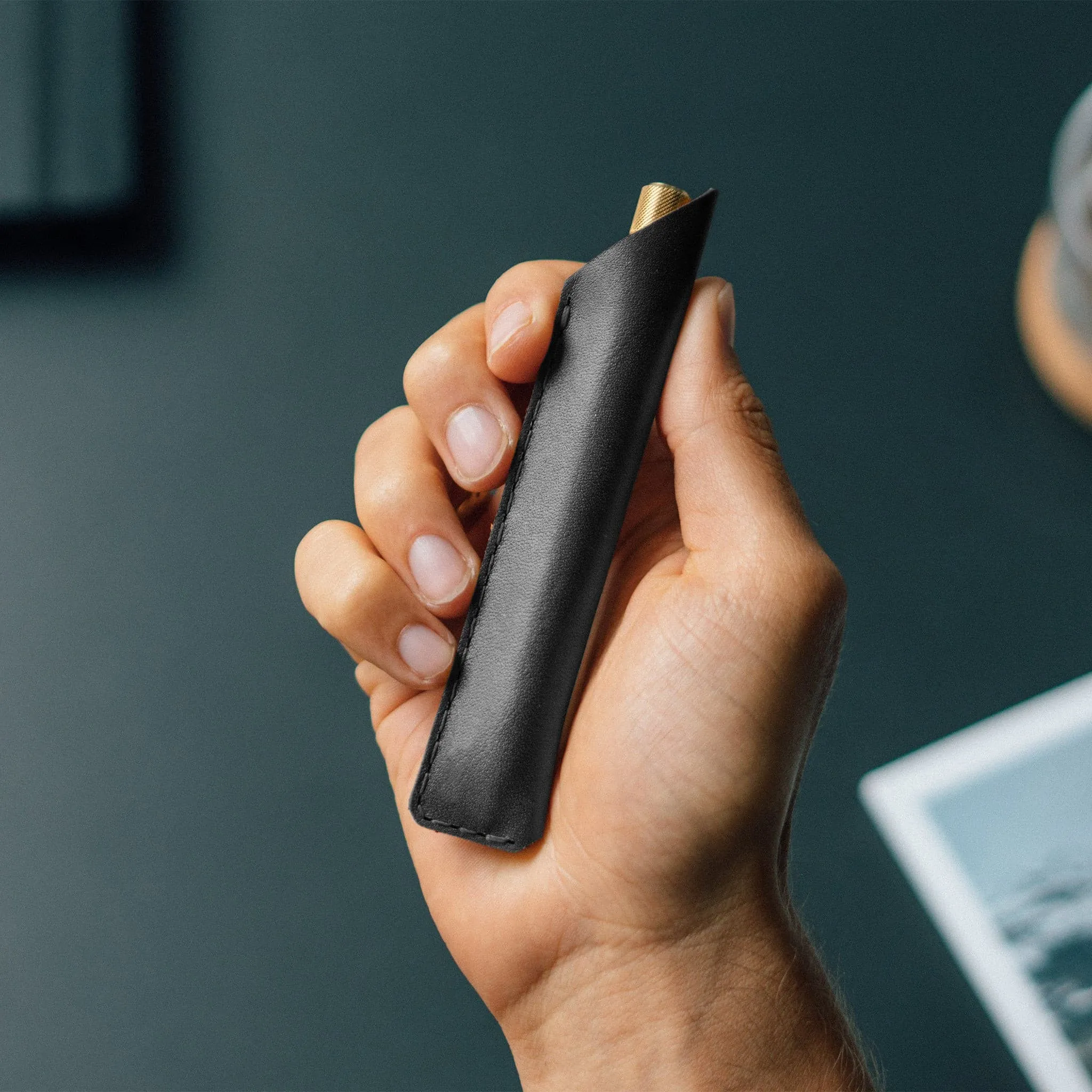 Pen Sleeve - Charcoal