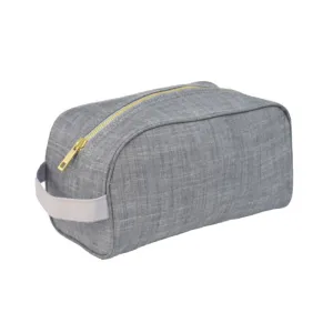 Personalized Chambray Grey Traveler