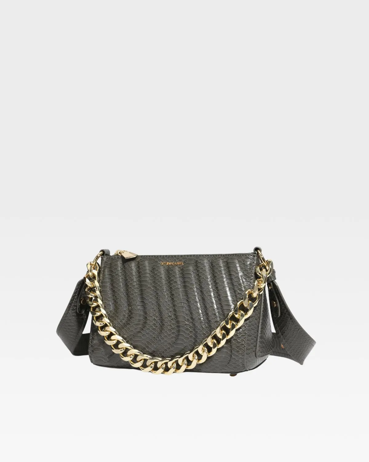 PY Shoulder Bag in Olive
