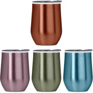 Serendipio Vogue Madison S/S & Plastic Double-Wall Tumbler - 350ml