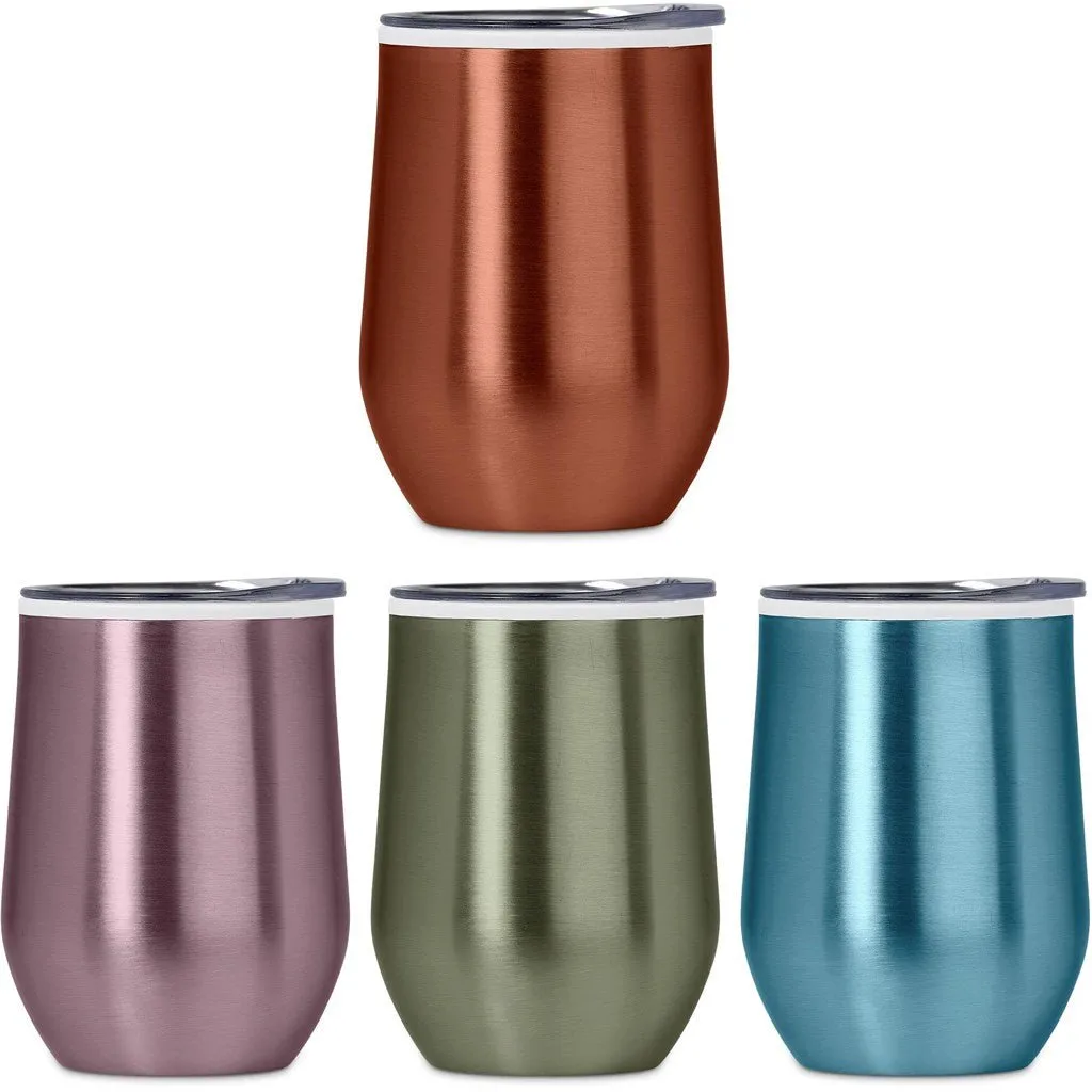 Serendipio Vogue Madison S/S & Plastic Double-Wall Tumbler - 350ml