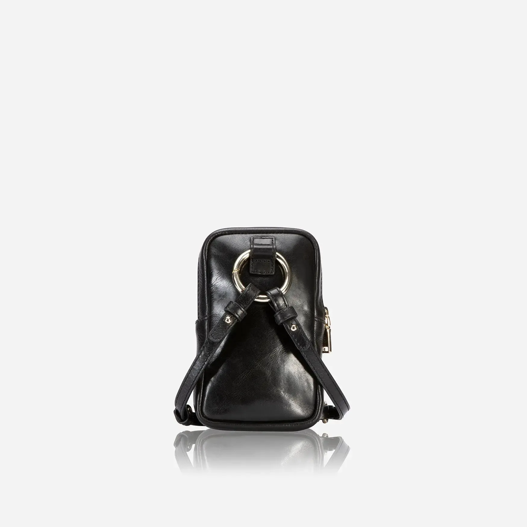Sleek Black Sling Purse for Fashion-Forward Women