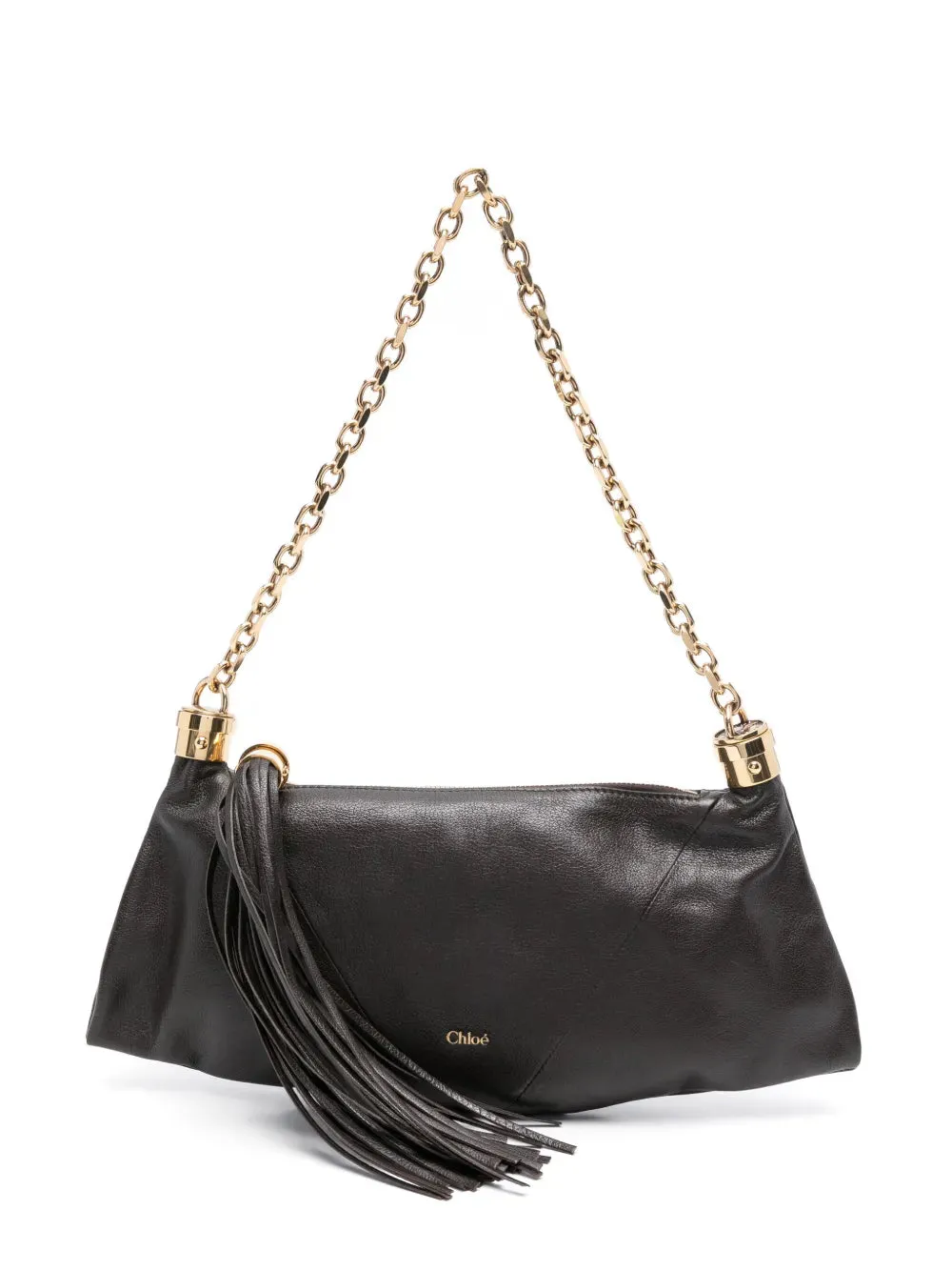 Small Foulard Shoulder Bag in Kohl Brown