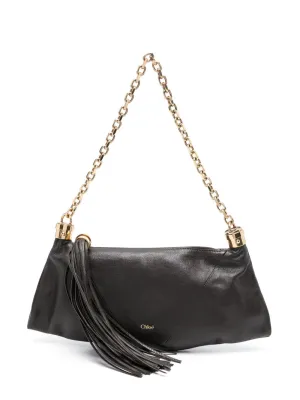 Small Foulard Shoulder Bag in Kohl Brown