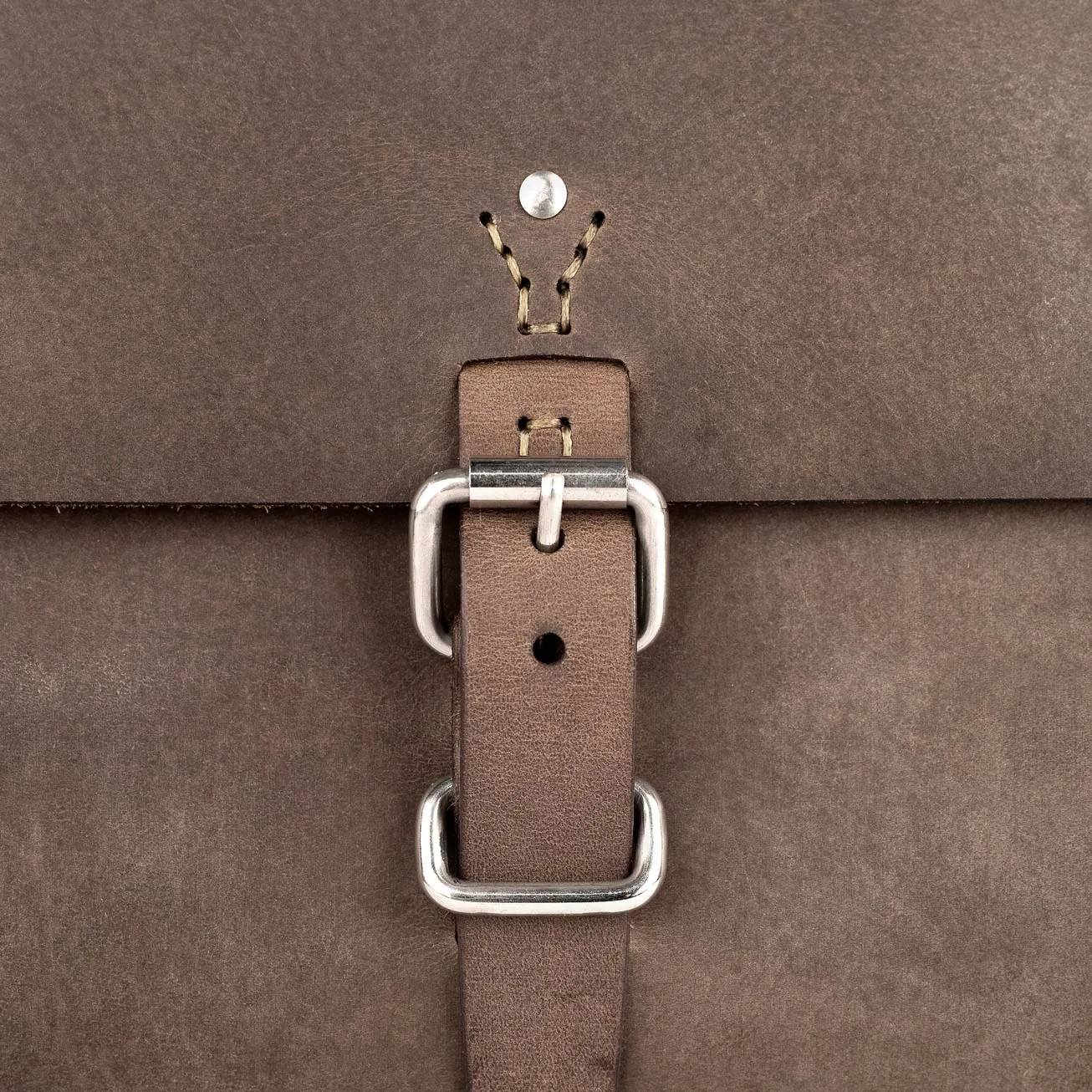 THE COMPANION SATCHEL – VINTAGE BROWN