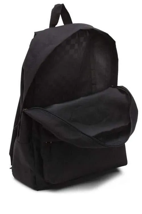 VANS OLD SKOOL CLASSIC PATCH BACKPACK - BLACK/WHITE